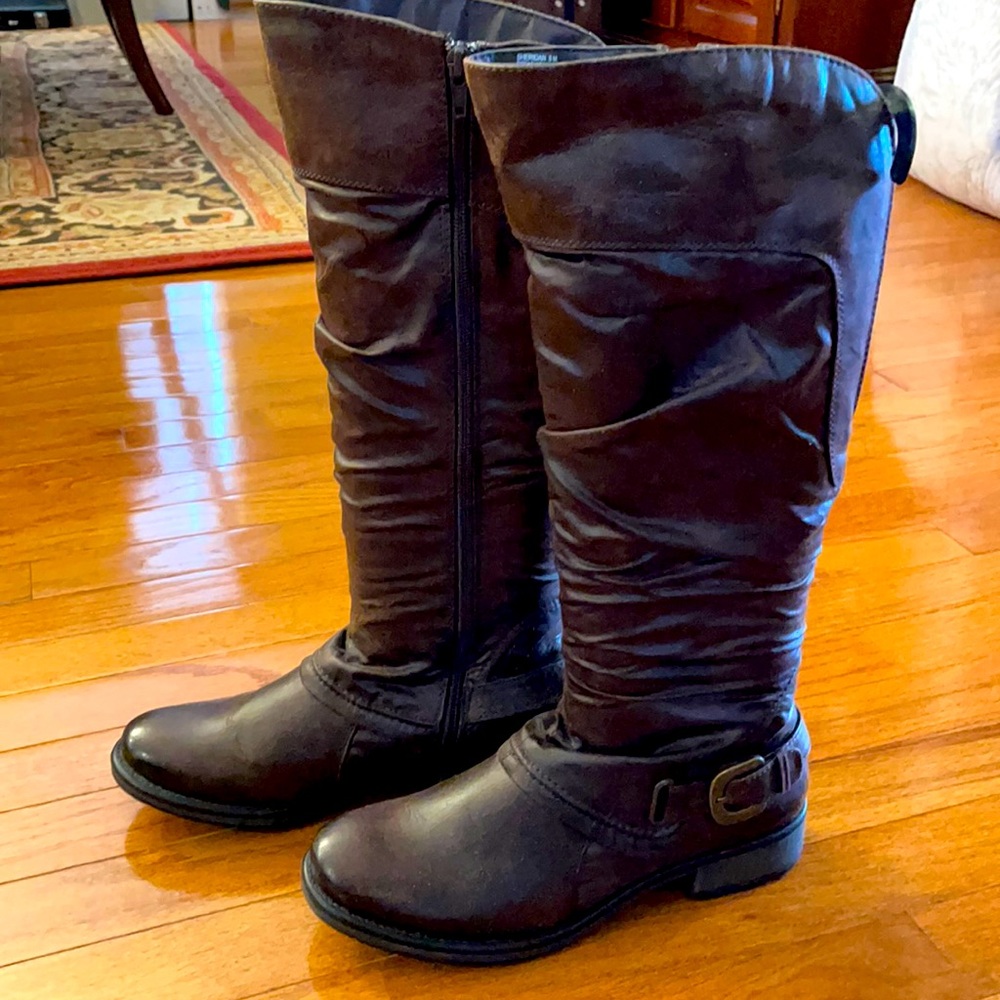 BOOTS SHERIDAN BROWN 8M Like New